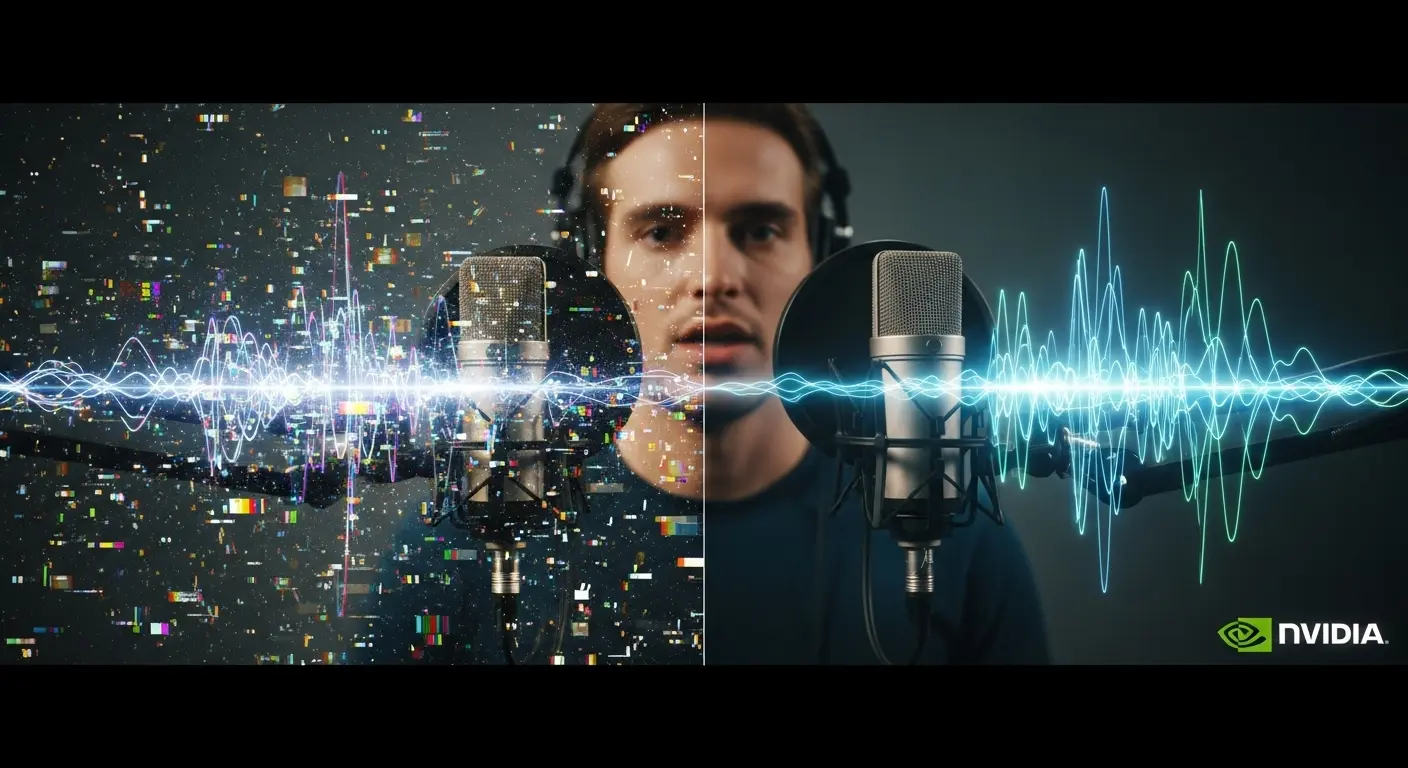 NVIDIA Broadcastのノイズ除去が機能しない問題の解決イメージ