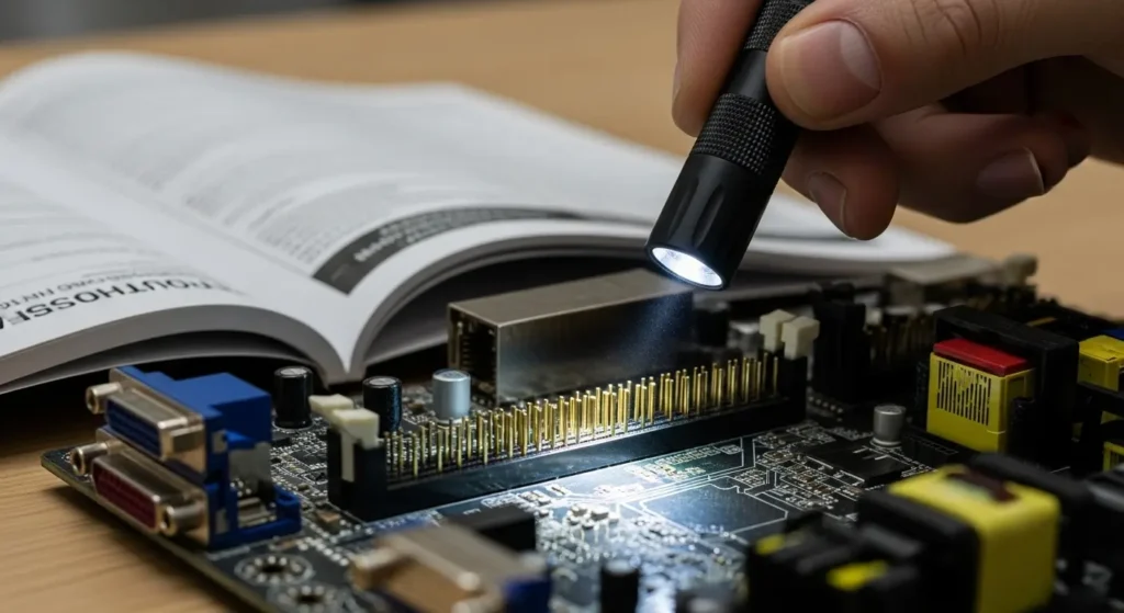 自作PCの組み立てトラブルを解決するための点検作業