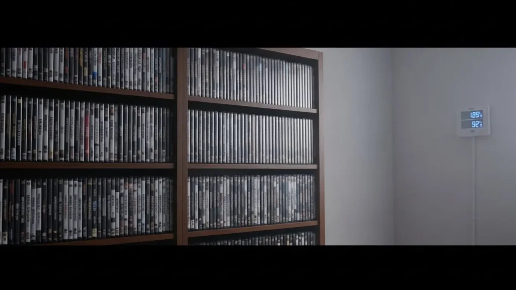 DVDを長期保存するための適切な収納環境