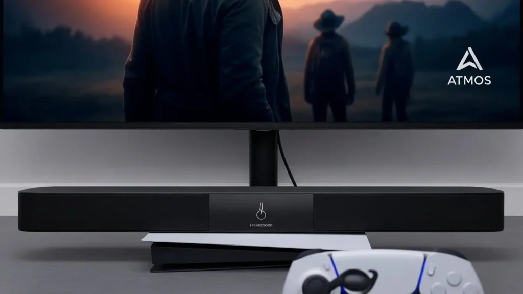 PS5とドルビーアトモス対応サウンドバーの連携