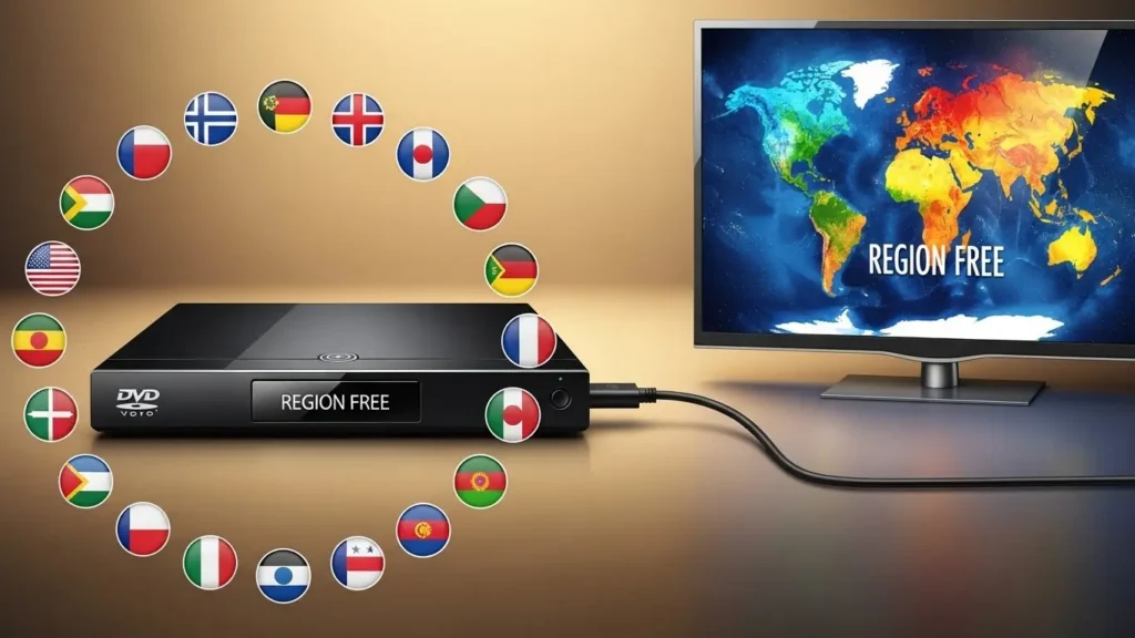 世界中のディスクが再生可能なリージョンフリープレーヤー