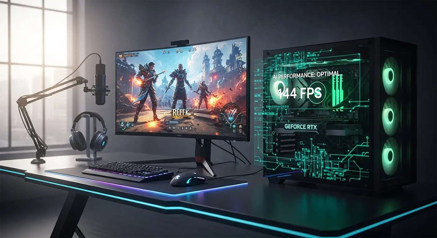 2026年最新のRTX 5070搭載ゲーミングPCとグラフィックボードのイメージ