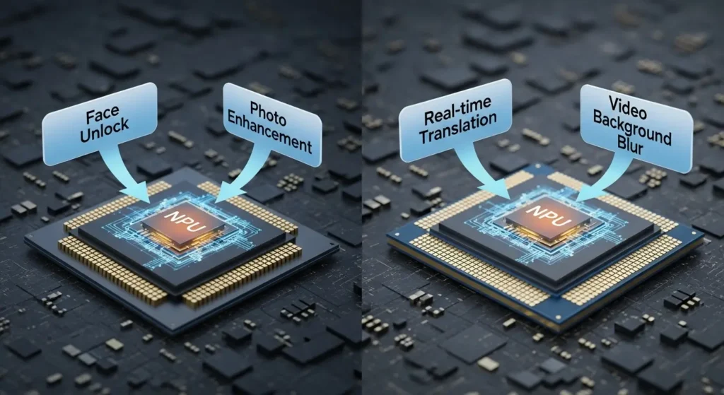 スマートフォンとPCに共通するNPU搭載プロセッサーの仕組み