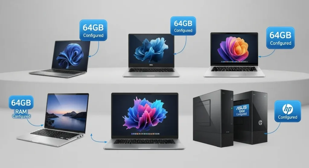 64GBメモリを搭載した2026年最新おすすめAI PCのラインナップ