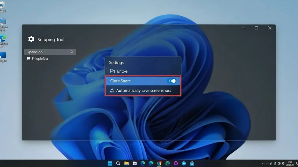 OneDriveの設定でスクリーンショットの同期を切り替える画面