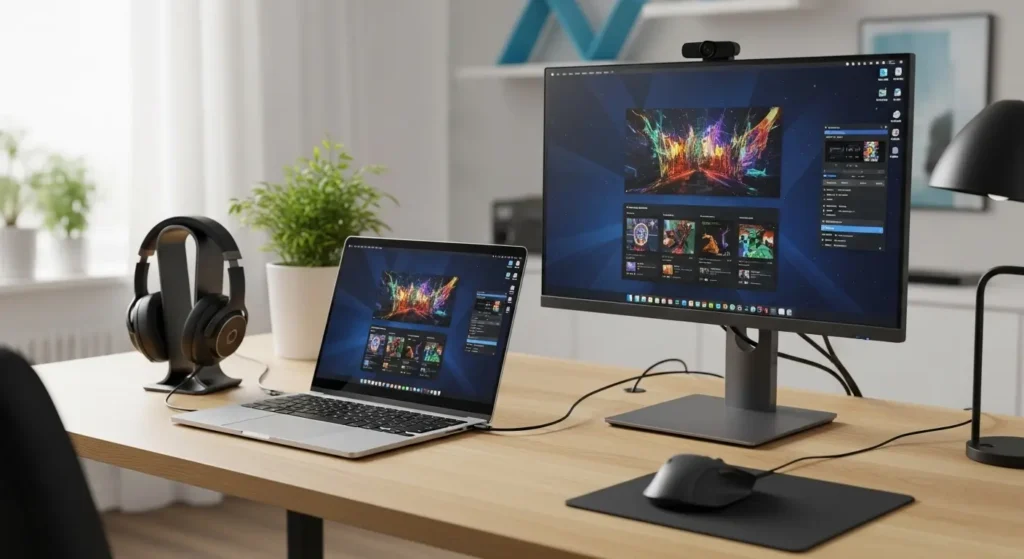 最新の周辺機器と連携するWindows 11 PC