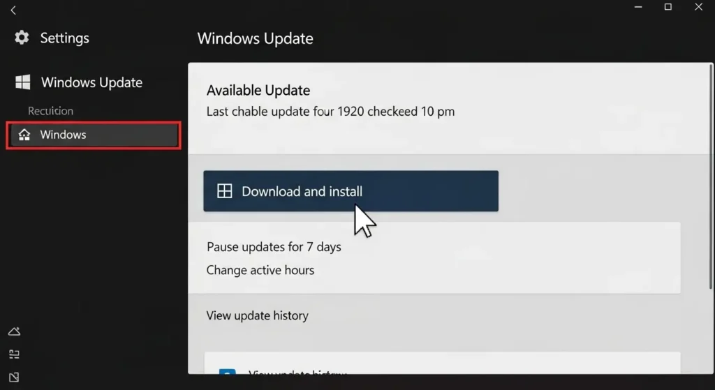 Windows UpdateからWindows 11へのアップグレードを開始する様子