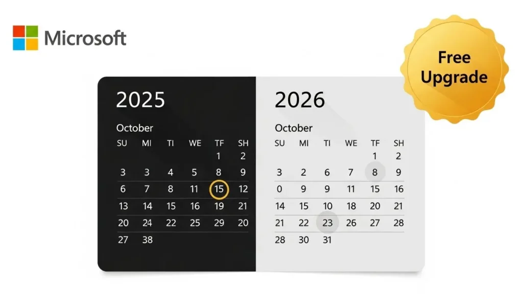 Windows 12のリリーススケジュールと無料アップグレードの案内