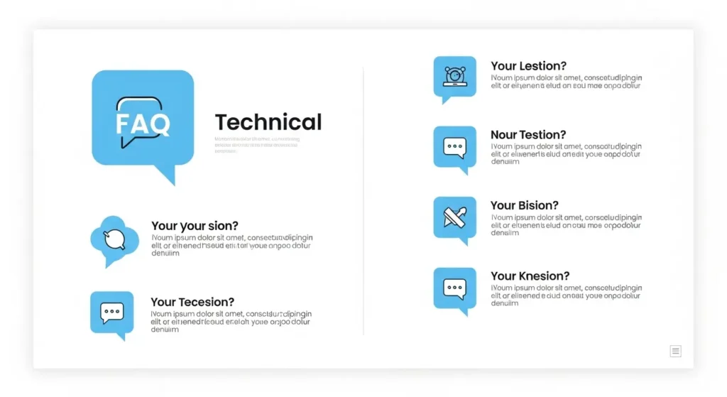 AIエージェント自作に関するよくある質問の図解