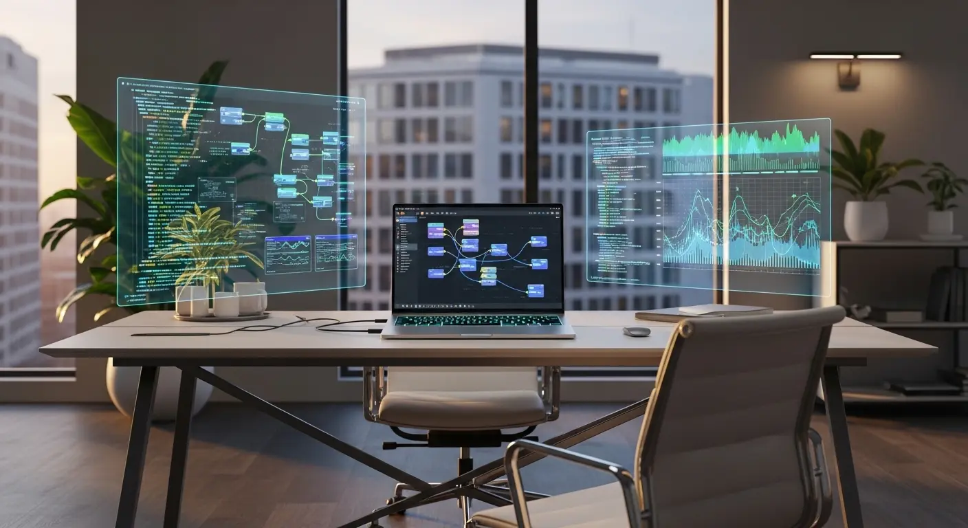 2026年のAIエージェント自作ツールの開発画面イメージ