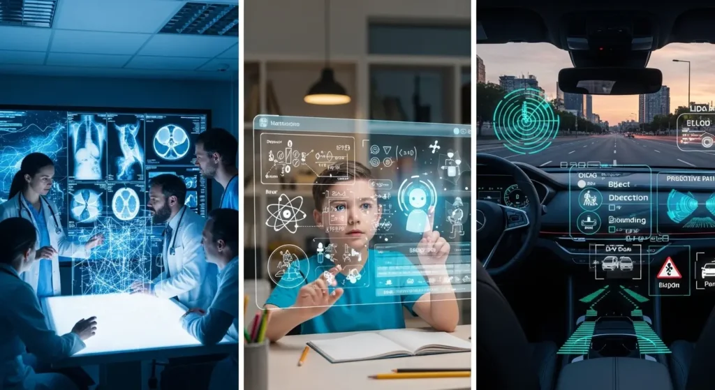 医療・教育・自動運転でのAI活用
