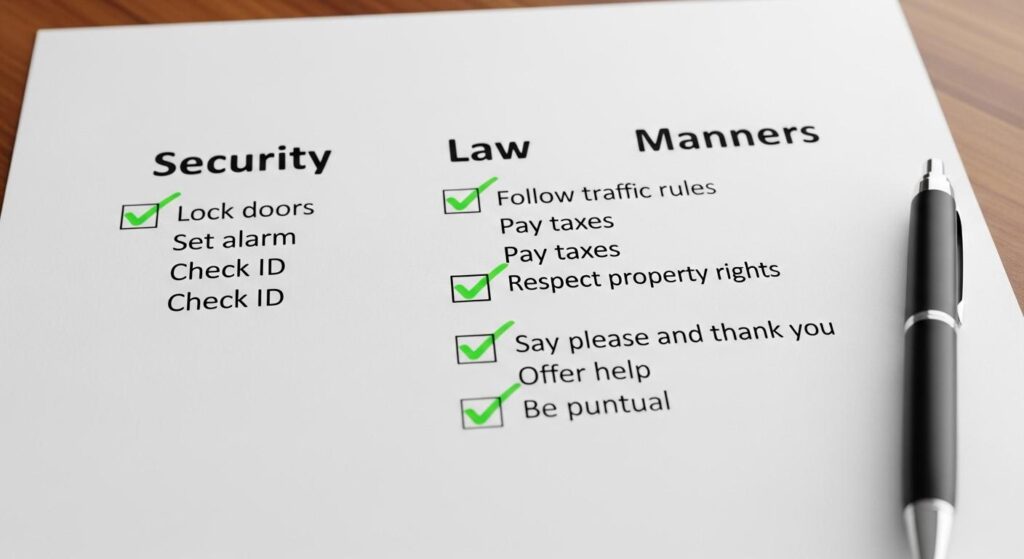 AI導入のためのチェックリスト（セキュリティ・法・マナー）