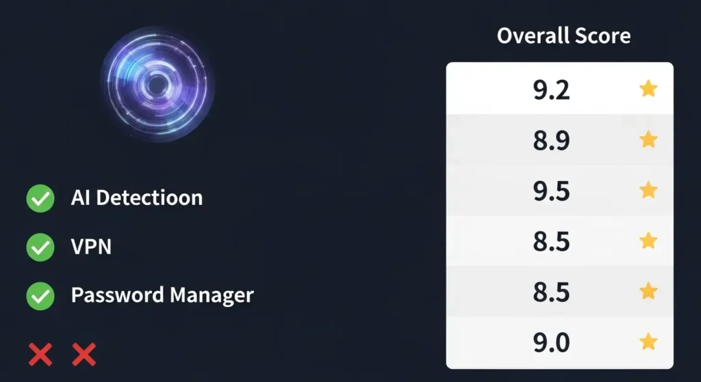 2026年のおすすめセキュリティソフト比較表