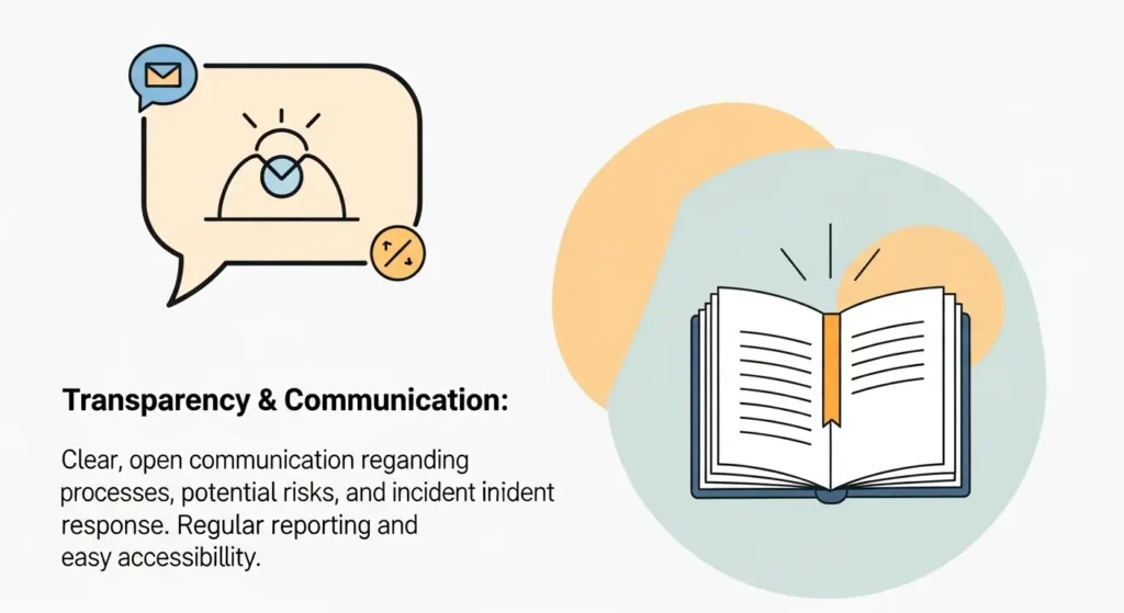 実績、スピード、セキュリティ認証、法的証拠能力の4つの選定基準を示す比較図