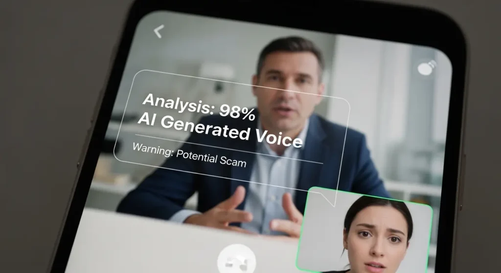 AI音声や映像の真偽判定ツール