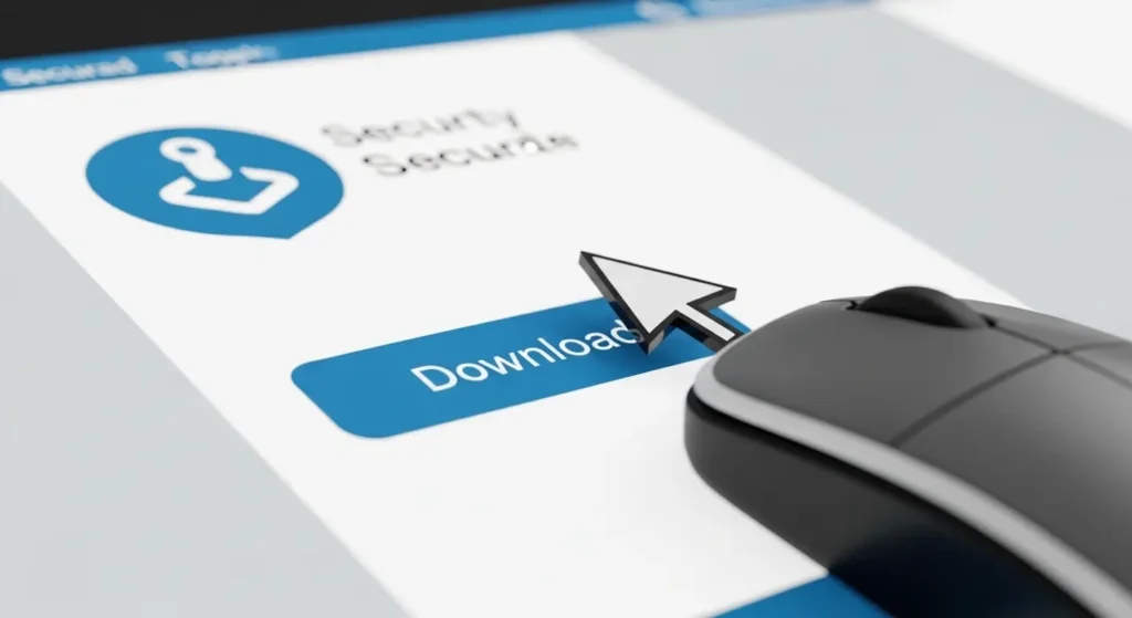 修復済み動画のダウンロード操作