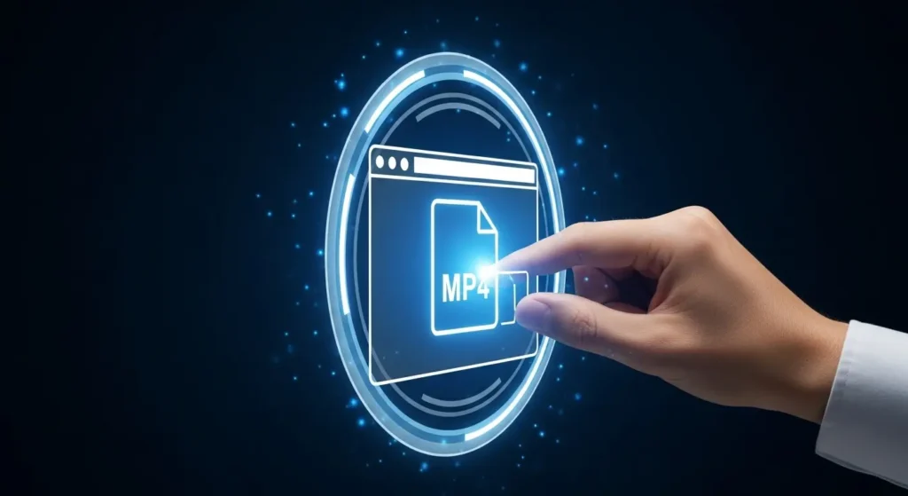 オンラインコンバーターへのドラッグ操作