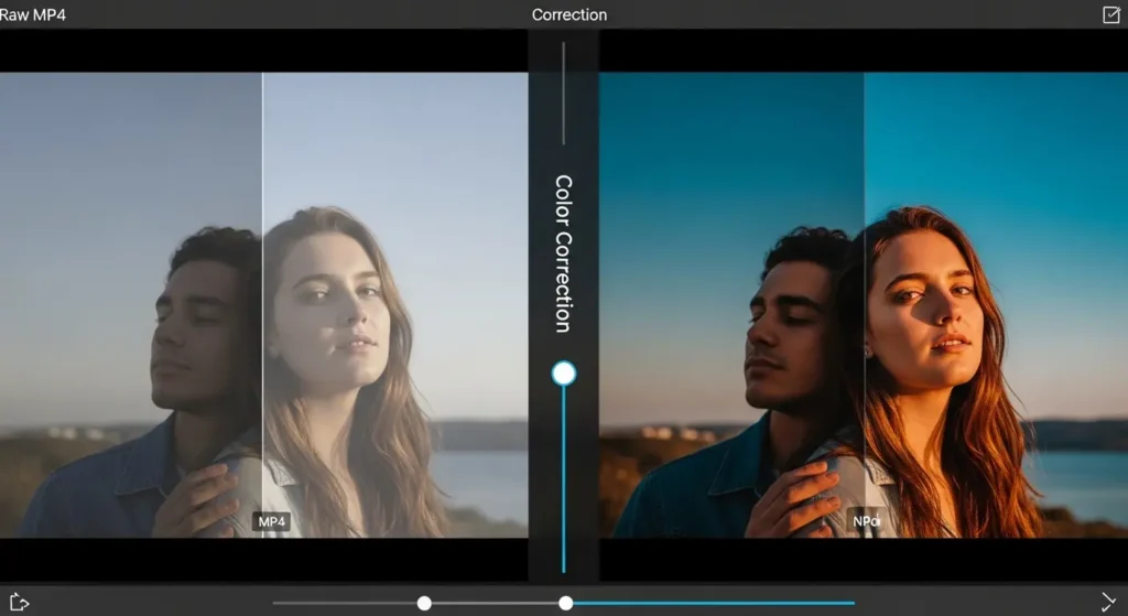 編集が完了した動画をMP4形式で書き出す最終ステップ