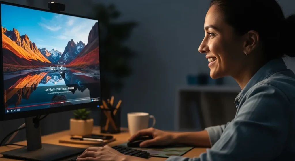 エラーが解決して動画を楽しんでいるユーザー