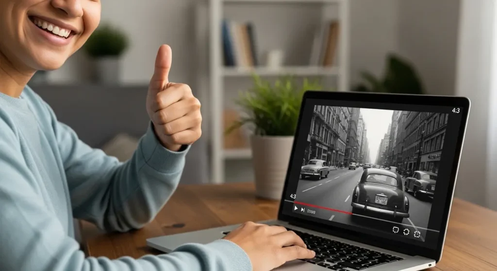 動画が直り喜ぶユーザー