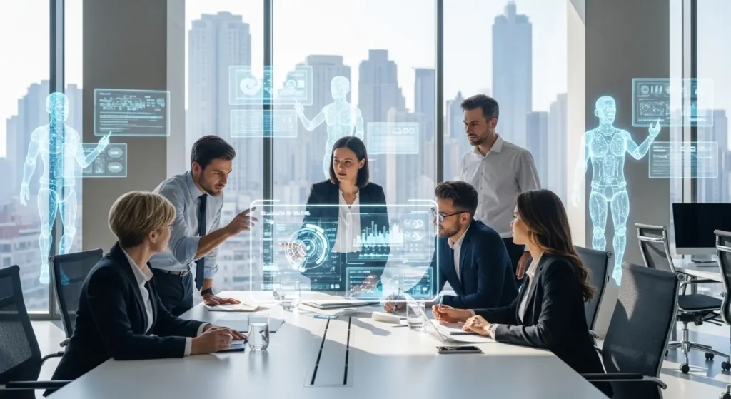 人間とAIエージェントが共生する2026年の理想的なオフィス