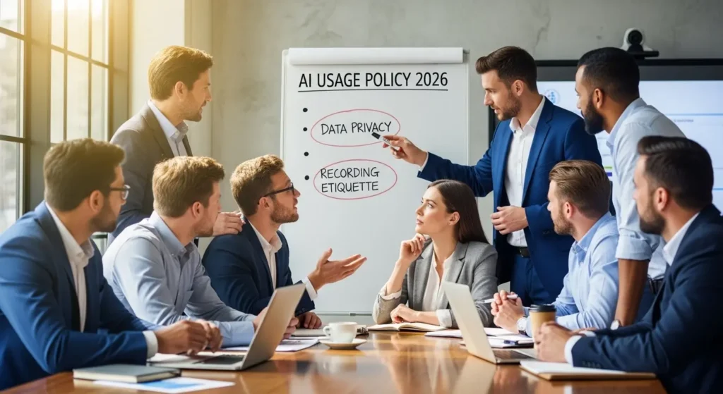 社内でのAI議事録活用ガイドラインを策定するプロジェクトチーム