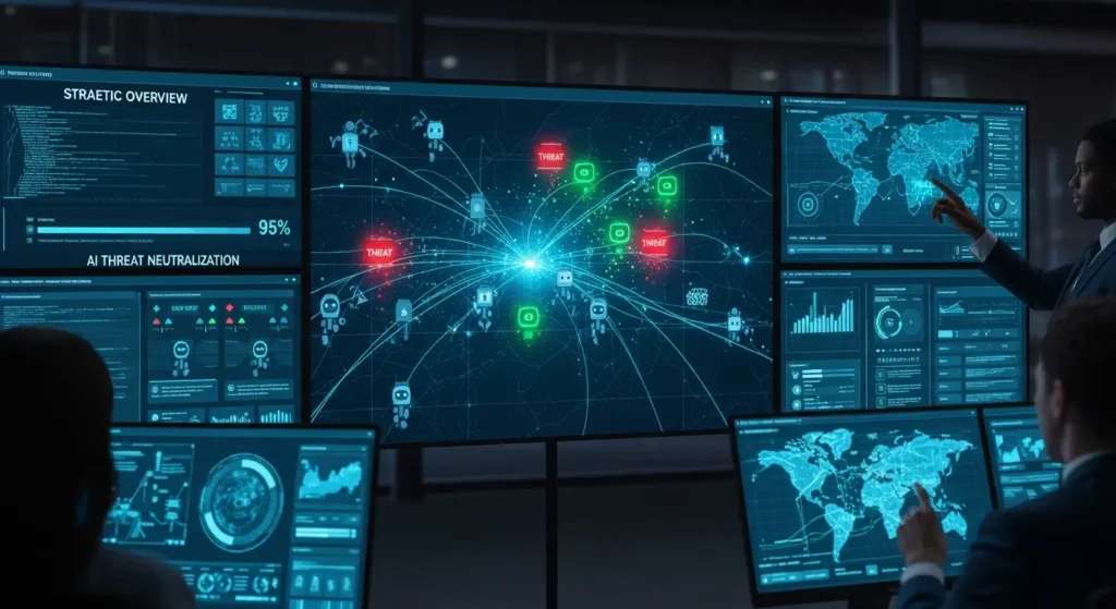 AIを活用した次世代セキュリティ運用センターのイメージ