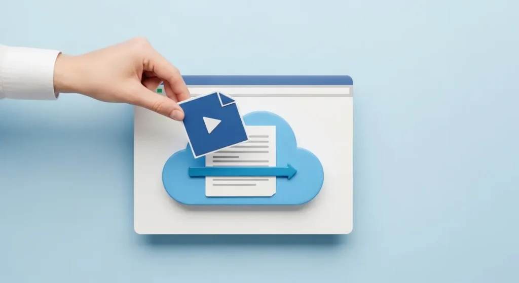 オンライン修復のアップロード