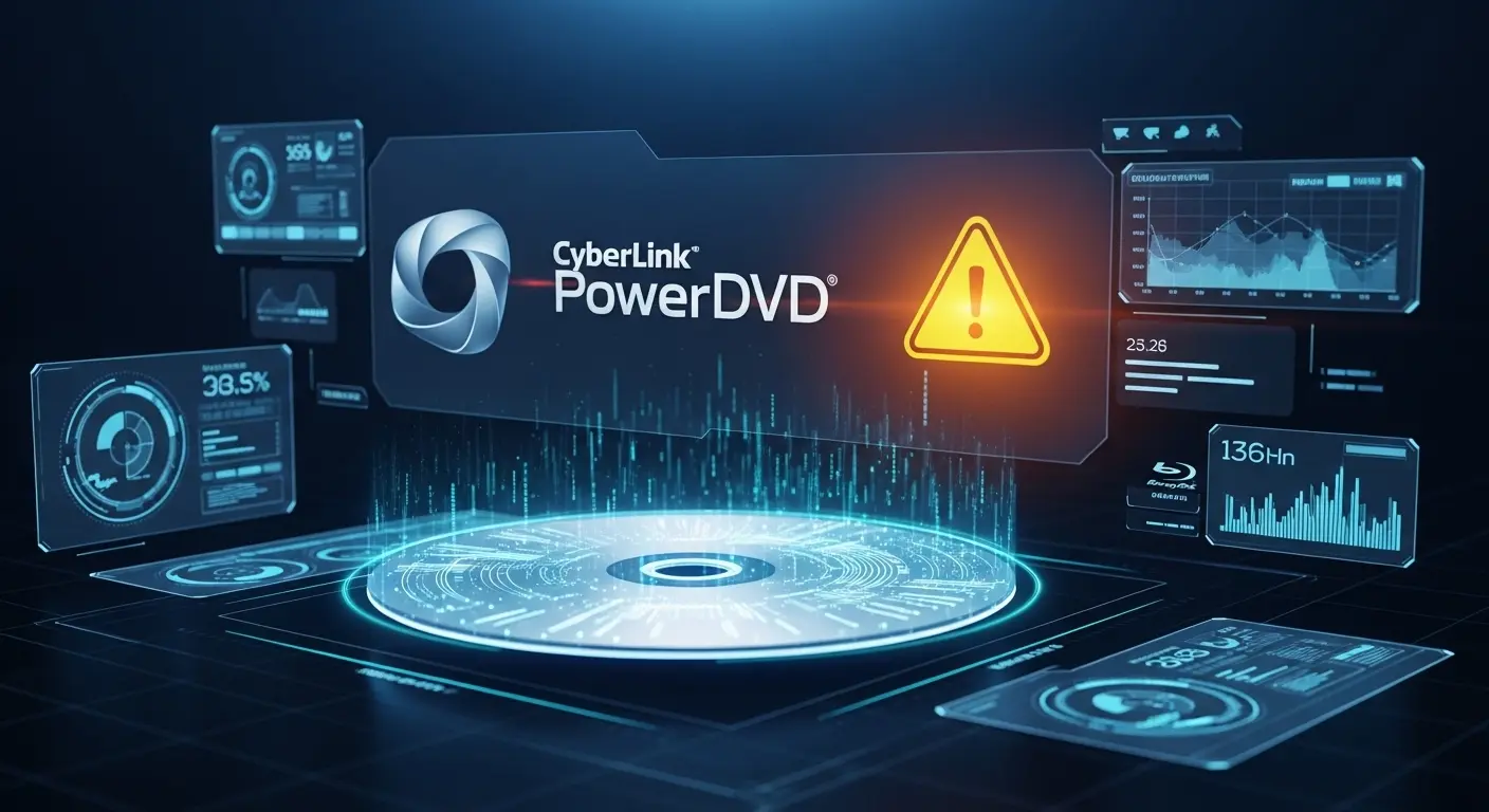 PowerDVDの再生エラー解決イメージ