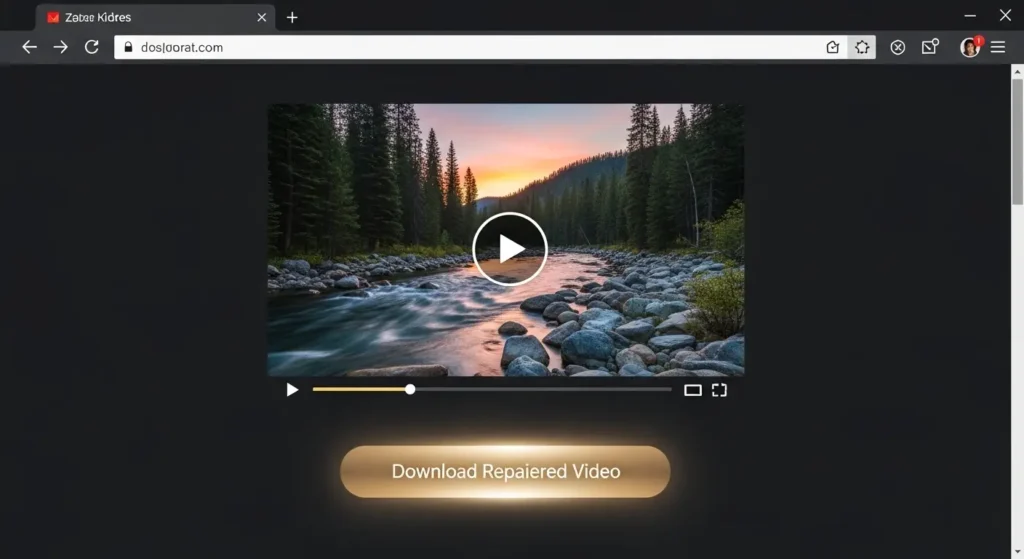 修復成功後のプレビューと保存
