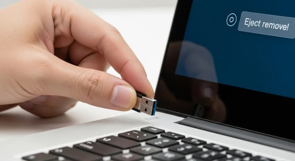 USBの安全な取り外し