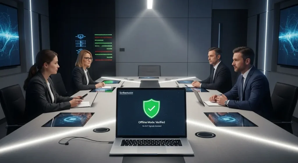 セキュリティを重視したScribeAssistの利用シーン