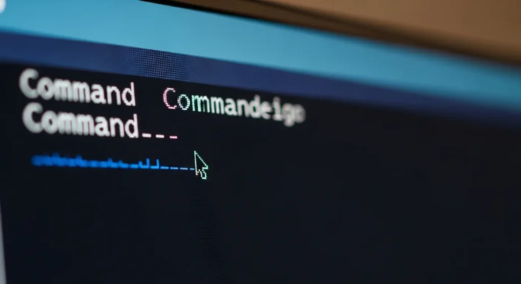 システム修復コマンドの完了画面