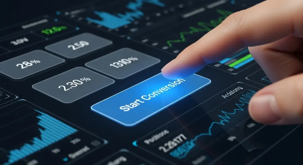 変換ソフトの操作ボタン