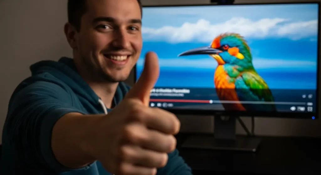 動画再生成功のイメージ