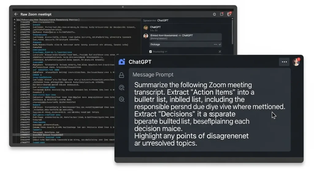 主要なAI議事録ツールの特徴比較イメージ