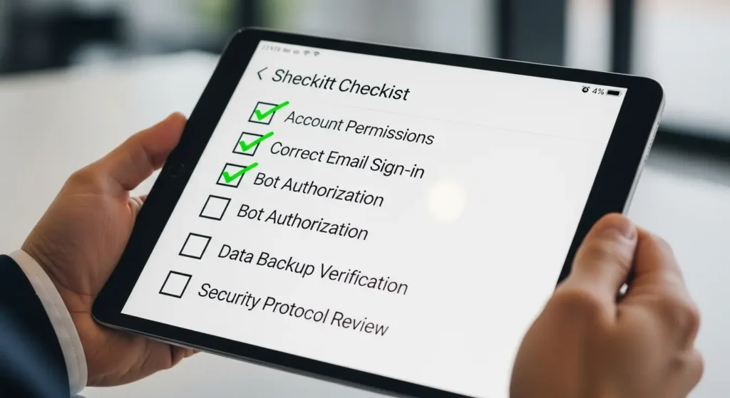 Zoom連携トラブル解決のためのチェックリスト