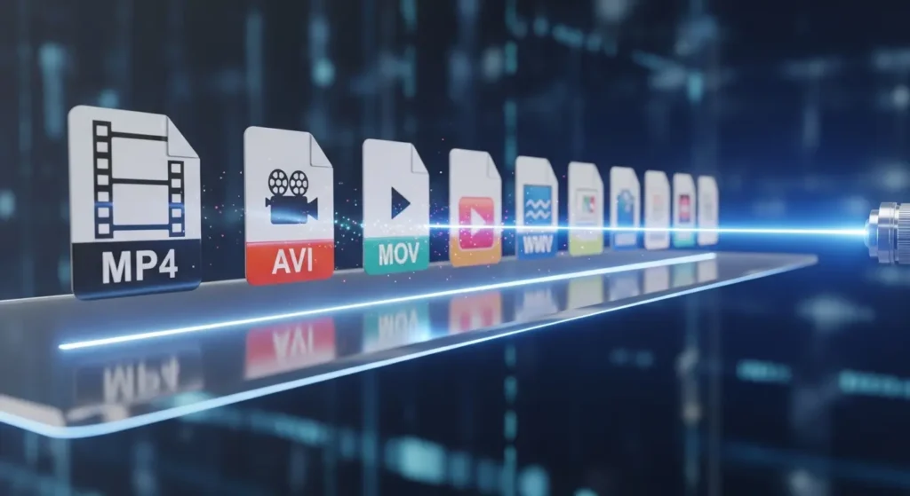 多様なビデオフォーマットの解析