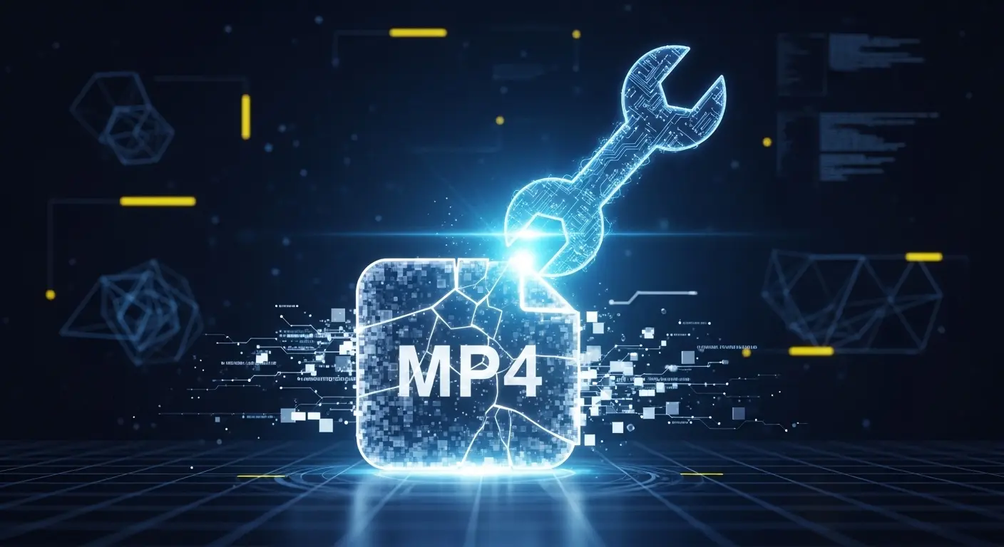 動画修復フリーソフトの活用イメージ