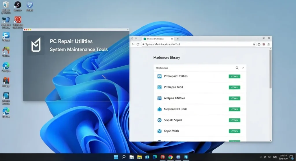 Windows向けソフト一覧画面