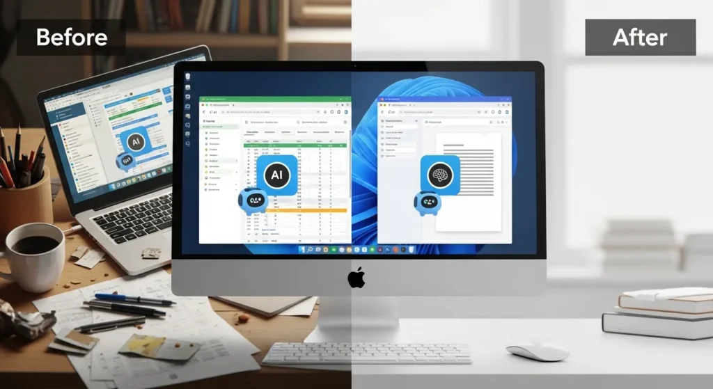 Google Workspace連携による業務効率のビフォーアフター比較