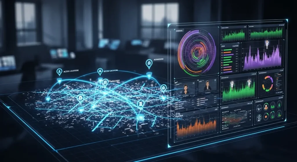 AIを活用したコンテキスト認証のイメージ