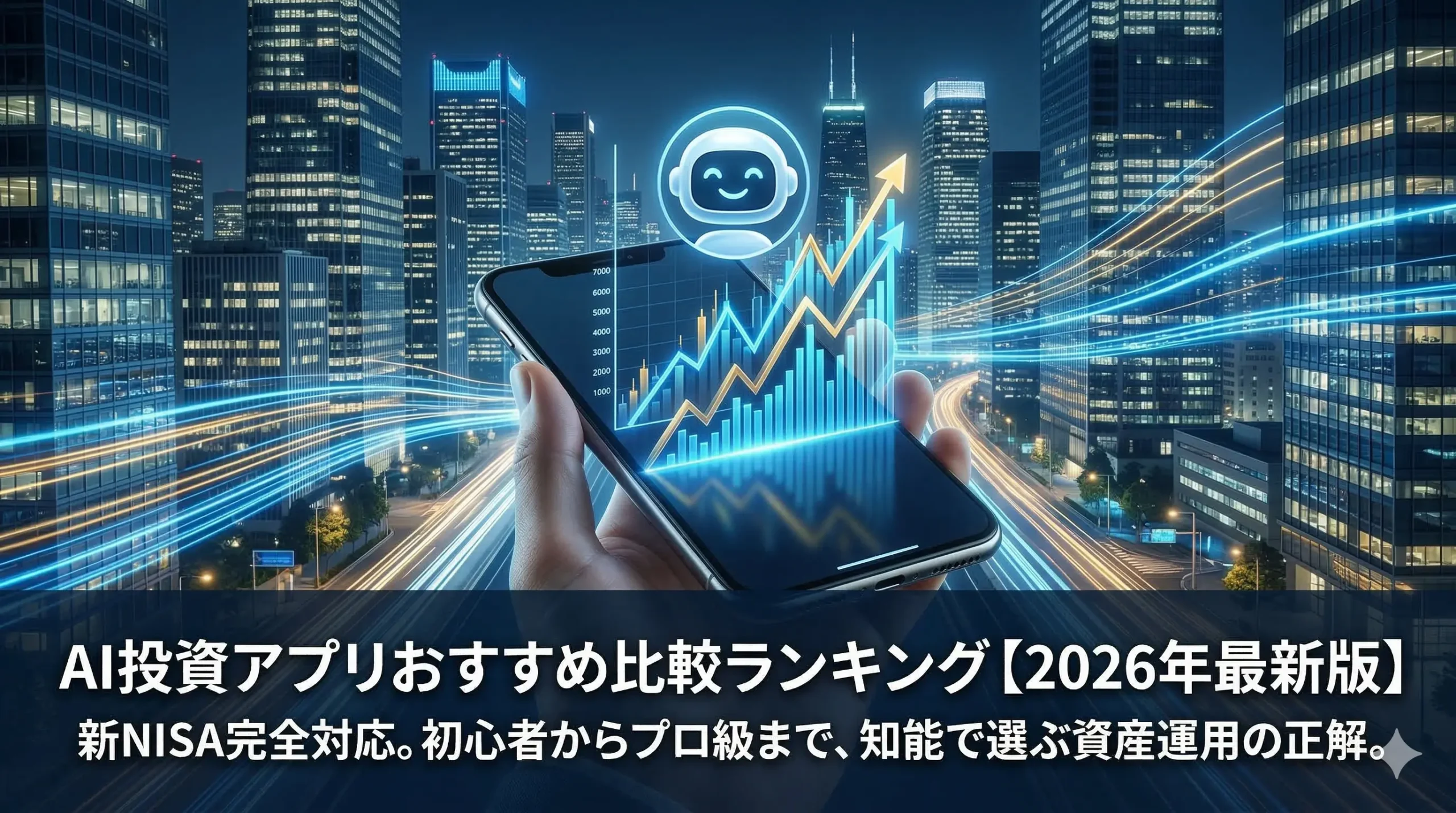 2026年の都市景観と、手元で輝く知能