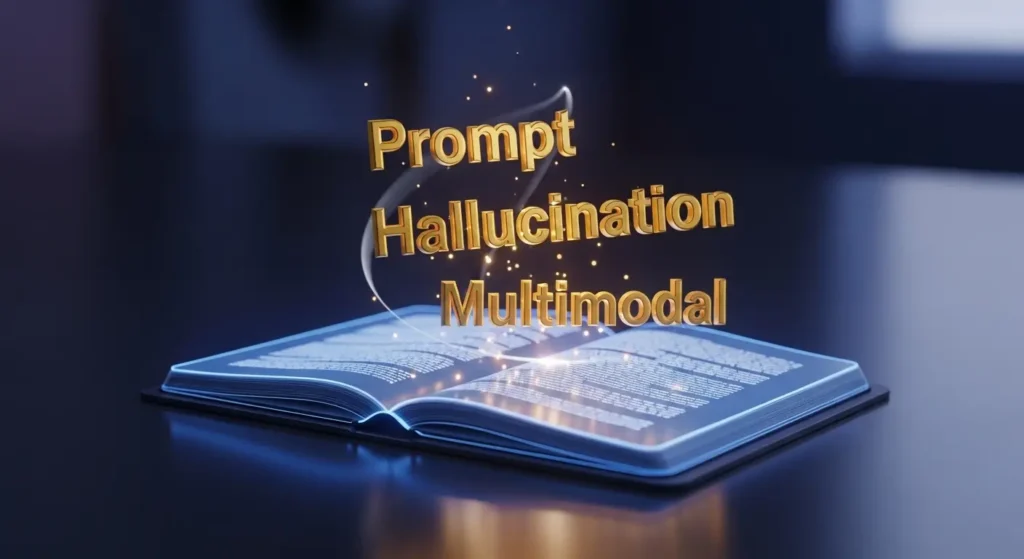 AI関連の専門用語を解説するデジタル辞書のイメージ