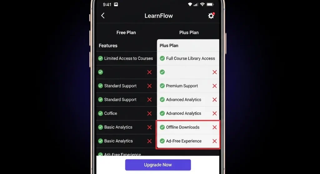 ChatGPTの無料プランと有料プランの機能比較表