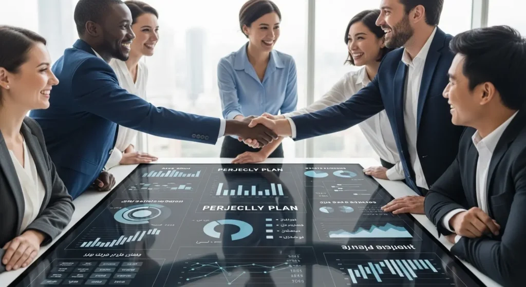 AI翻訳を活用してグローバルな成功を収めるビジネスチーム