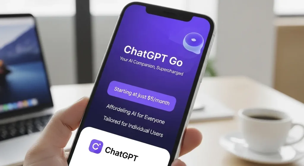 2026年新プランChatGPT Goの紹介画面