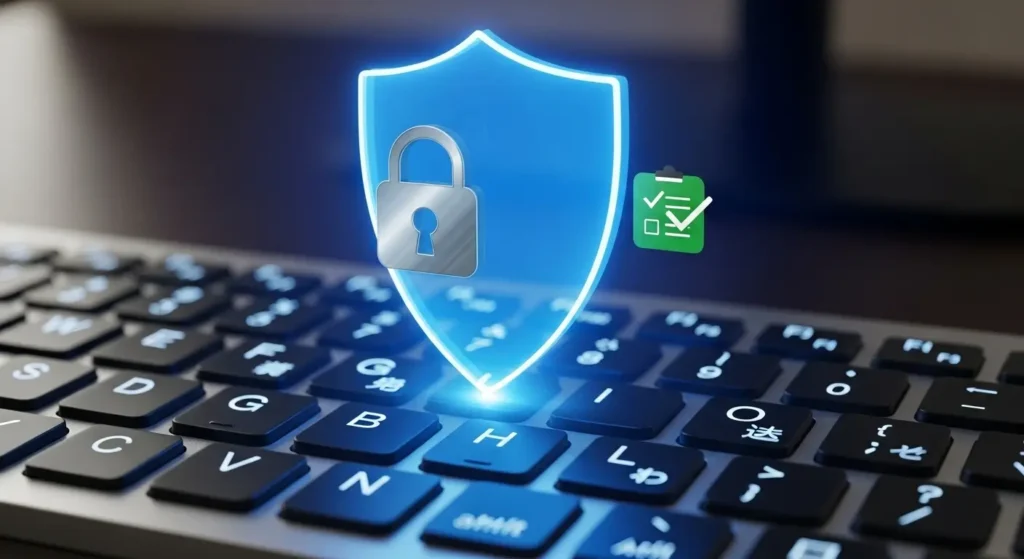 ChatGPTを日本語で安全に利用するためのセキュリティと正確性のイメージ