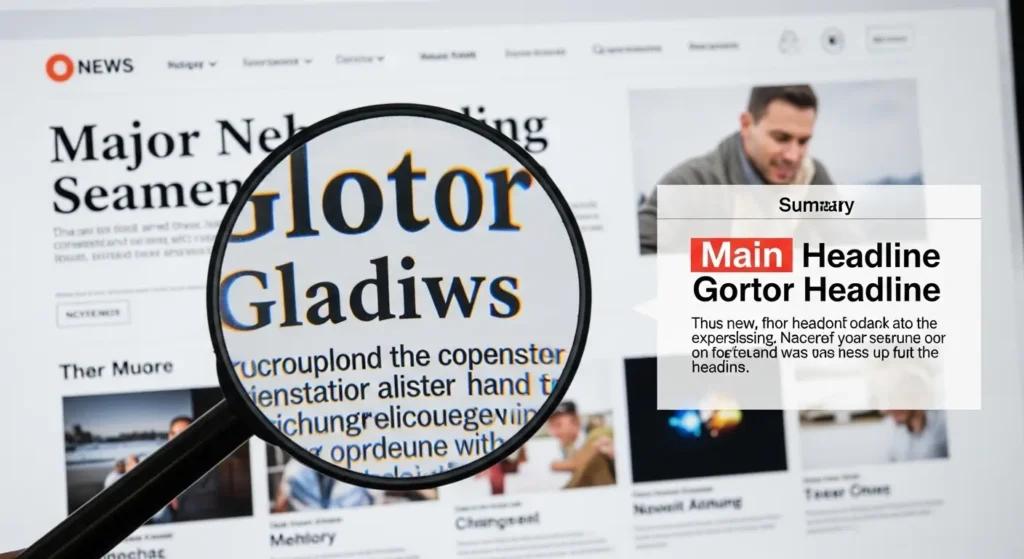 Web記事のURLから要点を抽出するイメージ