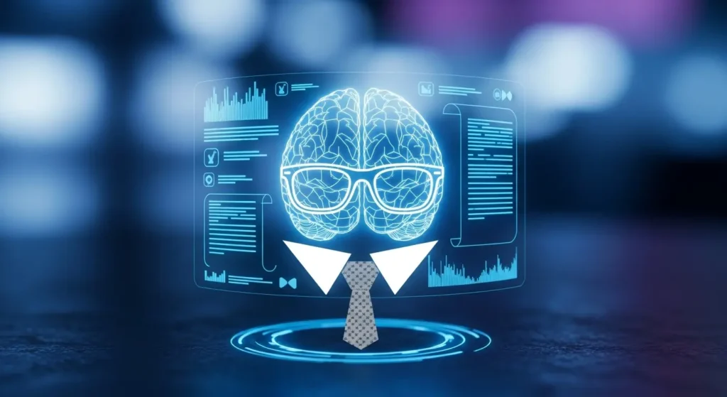 専門家の役割を与えられたAIが要約を行っているイメージ